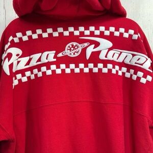 Disney Red “Pizza Planet” Spirit Zip Up Hoodie